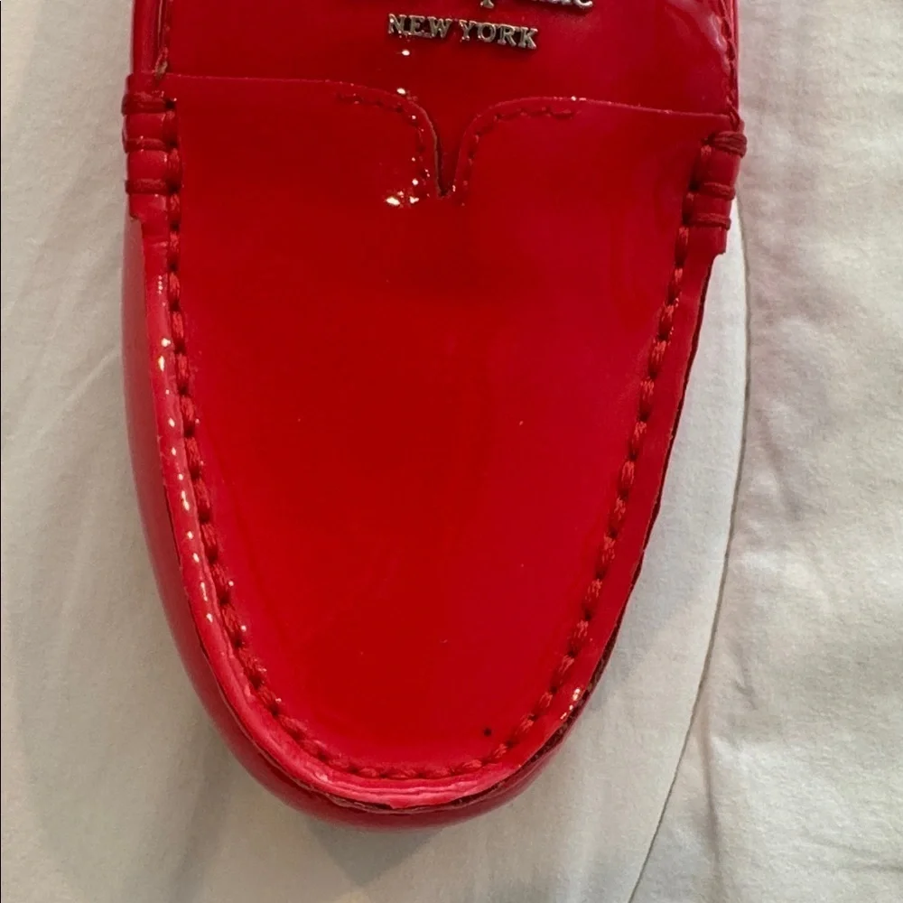 Kate Spade ♠️ New York NWOT coral deck loafers